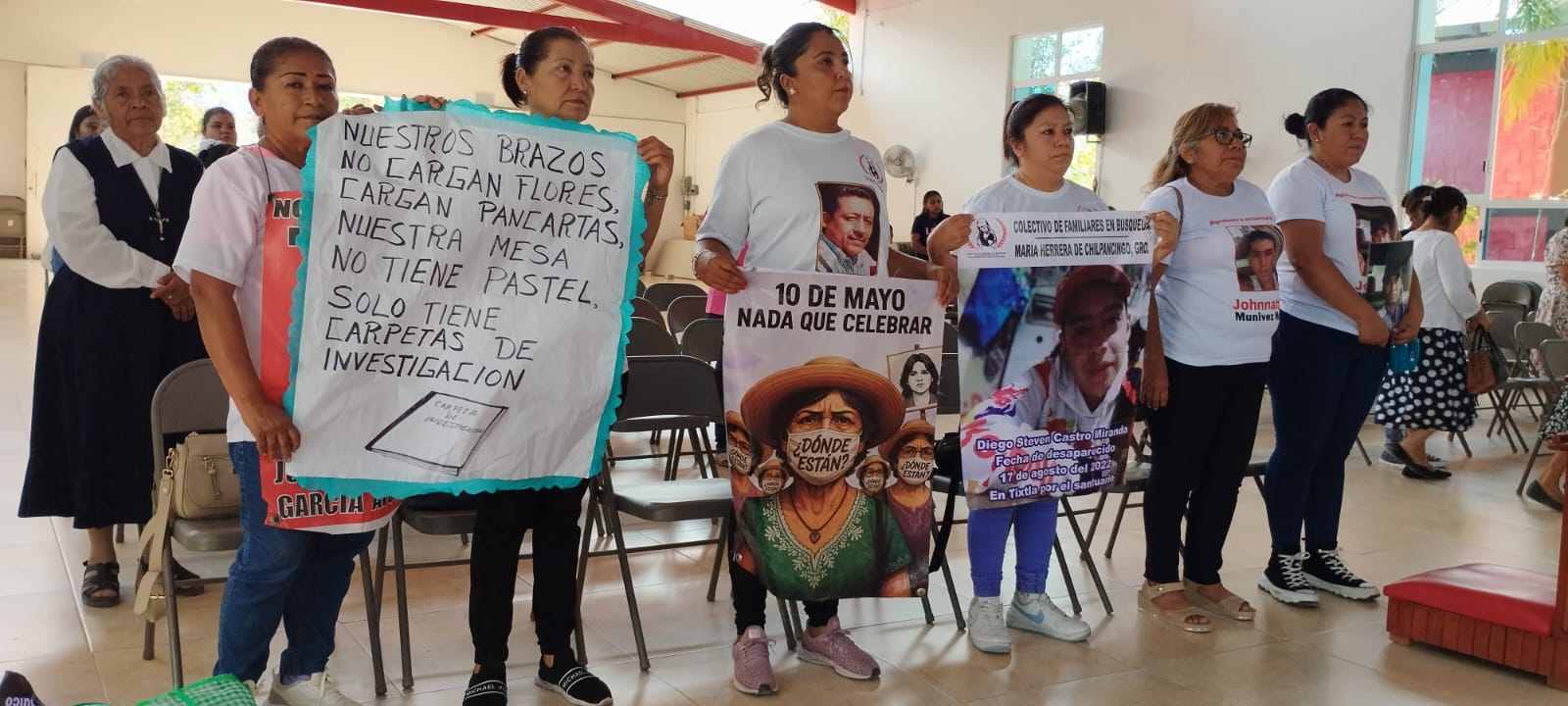 Empatía y eficiencia, piden madres buscadoras a autoridades el Día de las Madres