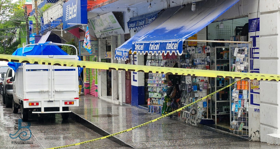 Asesinan a una persona en negocio cerca del ayuntamiento de Chilpancingo