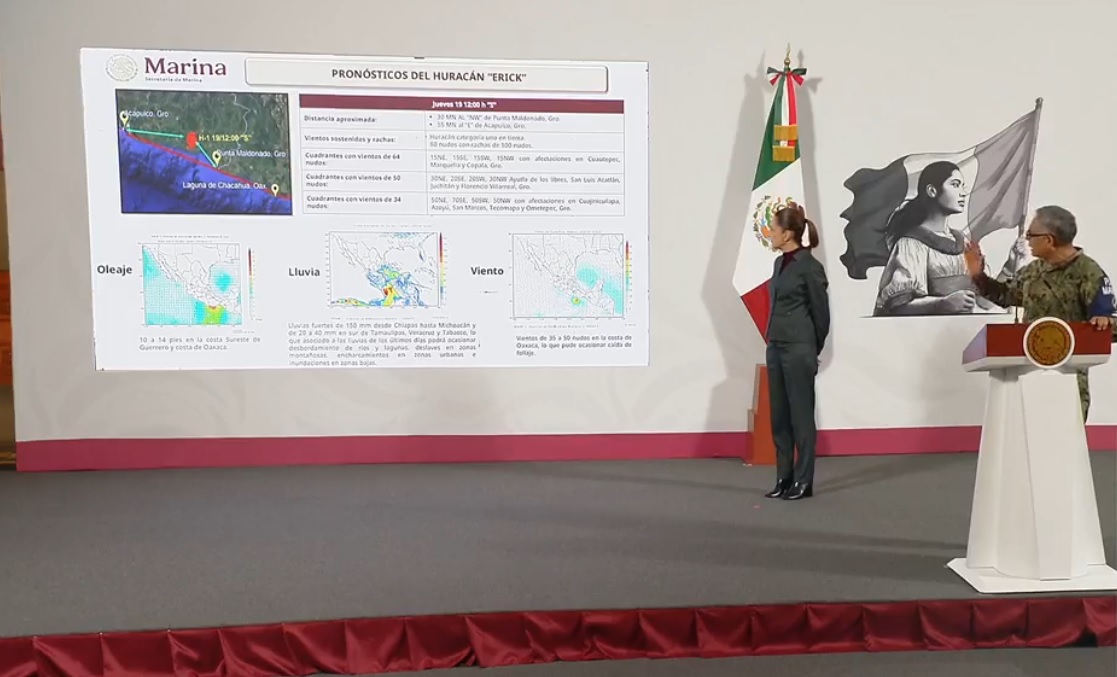 Destaca Claudia Sheinbaum avance de México en protección civil