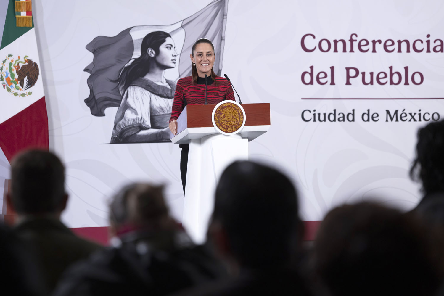 Anuncia Claudia Sheinbaum apertura de museo textil frente al Templo Mayor